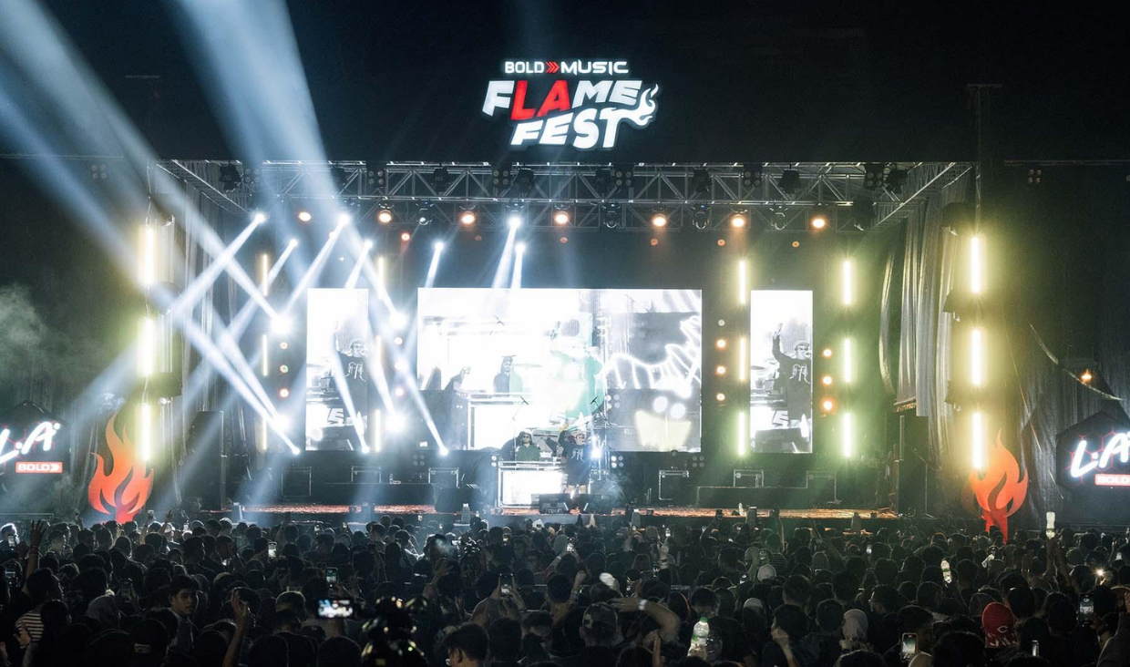 Konser Musik FlameFest Pontianak